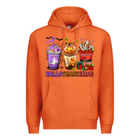 Carrot hallothanksmas coffee cups Premium Hoodie - texasbilliewilder