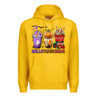 Lemon hallothanksmas coffee cups Premium Hoodie - texasbilliewilder