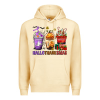 Pina Colada hallothanksmas coffee cups Premium Hoodie - texasbilliewilder