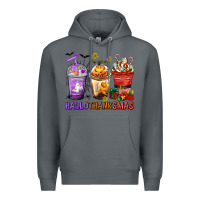 Rock hallothanksmas coffee cups Premium Hoodie - texasbilliewilder
