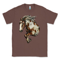 Chestnut Mustang Horse Classic Tee - LillyAllenDesigns
