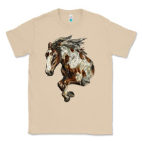 Mushroom Mustang Horse Classic Tee - LillyAllenDesigns