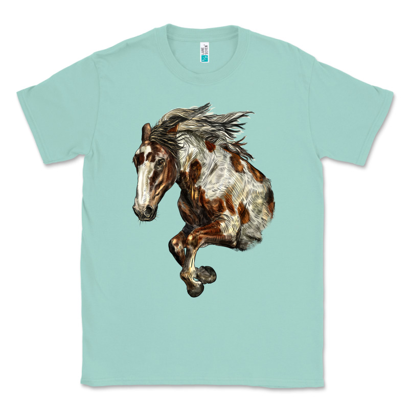 Mustang Horse Classic Tee by LillyAllenDesigns | Teevron