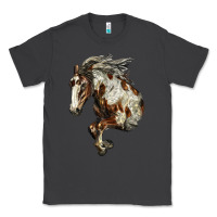 Smoke Mustang Horse Classic Tee - LillyAllenDesigns