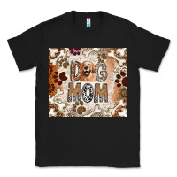 Black Dog Mom Classic Tee - CowhideDigitalArt