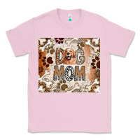 Bubblegum Pink Dog Mom Classic Tee - CowhideDigitalArt