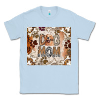 Dusty Blue Dog Mom Classic Tee - CowhideDigitalArt