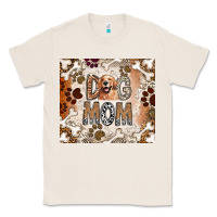 Natural Dog Mom Classic Tee - CowhideDigitalArt