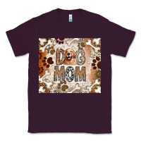 Plum Dog Mom Classic Tee - CowhideDigitalArt