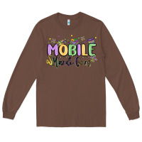 Chestnut mobile mardi gras Long Sleeve Tee - MaliasSmallBusiness