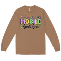 Toasted Coconut mobile mardi gras Long Sleeve Tee - MaliasSmallBusiness