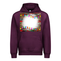Mauve Wine christmas bleach effect tumler Urban Hoodie - CowCowDesign