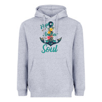 Heather Grey Hope is the Anchor Heavyweight Hoodie - Bettercallsaul