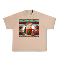 Burro Christmas coffee Urban Heavy Tee - Jasminsmagicworld