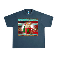 Midnight Navy Christmas coffee Urban Heavy Tee - Jasminsmagicworld
