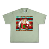 Oil Green Christmas coffee Urban Heavy Tee - Jasminsmagicworld