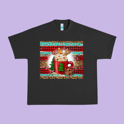 Christmas Coffee Urban Heavy Tee Designed By Jasminsmagicworld