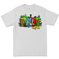 Dove Grey oh holy night Premium Tee - CowhideDigitalArt