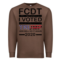 Chestnut hell yeah i voted trump and will do it again 2020 Premium Sweatshirt - Bettercallsaul