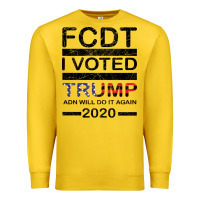 Lemon hell yeah i voted trump and will do it again 2020 Premium Sweatshirt - Bettercallsaul