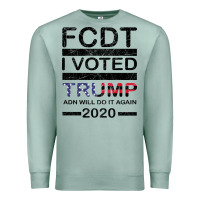 Seafoam hell yeah i voted trump and will do it again 2020 Premium Sweatshirt - Bettercallsaul