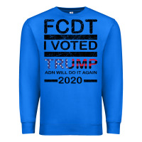 True Royal hell yeah i voted trump and will do it again 2020 Premium Sweatshirt - Bettercallsaul