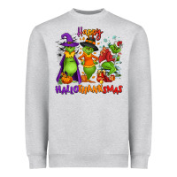 Happy Hallothanksmas Heavyweight Sweatshirt | Teevron