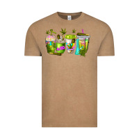 Vintage Coffee coffee cups Vintage Tee - NancyCooperArtShop