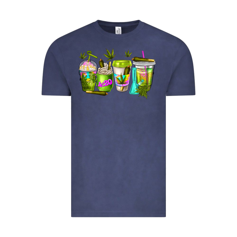 Coffee Cups Vintage Tee by NancyCooperArtShop | Teevron