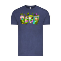 Vintage Denim coffee cups Vintage Tee - NancyCooperArtShop