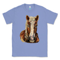Colony Blue Belgian Horse Classic Tee - LillyAllenDesigns