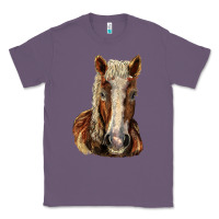 Lavender Belgian Horse Classic Tee - LillyAllenDesigns