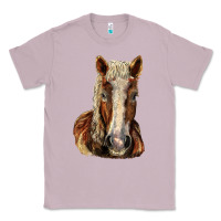 Lilac Belgian Horse Classic Tee - LillyAllenDesigns