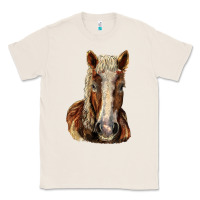 Natural Belgian Horse Classic Tee - LillyAllenDesigns