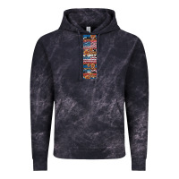 Cloud Black usa flag and western patterns  penwraps Vintage Hoodie - Artiststas