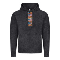 Vintage Black usa flag and western patterns  penwraps Vintage Hoodie - Artiststas