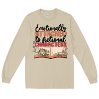 Mushroom emotionally attached to fictional characters Long Sleeve Tee - MaliasSmallBusiness