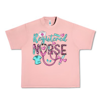 Salmon registered nurse rn Urban Heavy Tee - BarkalooDesign