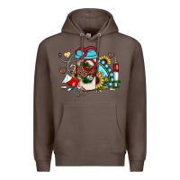 Coffee Christmas sunflower gemstone nurse Premium Hoodie - JahusDesignShop