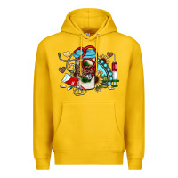 Lemon Christmas sunflower gemstone nurse Premium Hoodie - JahusDesignShop