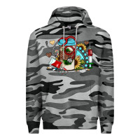 Slate Camo Christmas sunflower gemstone nurse Premium Hoodie - JahusDesignShop