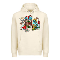 Tofu Christmas sunflower gemstone nurse Premium Hoodie - JahusDesignShop