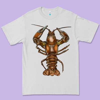 Crawfish Premium Tee Designed By Fadigitalartstudio