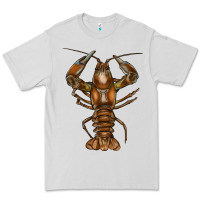Dove Grey crawfish Premium Tee - FaDigitalArtStudio