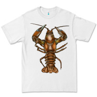 White crawfish Premium Tee - FaDigitalArtStudio