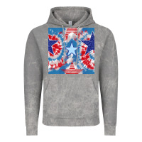 Cloud Rock patriotic tie dye stars Vintage Hoodie - BundleAndBundleShop