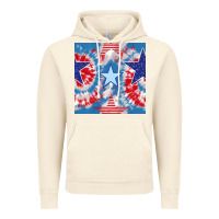 Vintage Artic patriotic tie dye stars Vintage Hoodie - BundleAndBundleShop