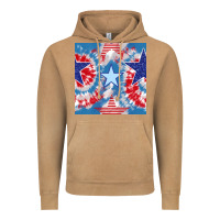 Vintage Camel patriotic tie dye stars Vintage Hoodie - BundleAndBundleShop