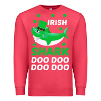 Cardinal Irish Shark Doo Doo Doo Saint Patricks Day Premium Sweatshirt - Bettercallsaul