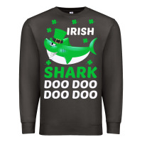 Smoke Irish Shark Doo Doo Doo Saint Patricks Day Premium Sweatshirt - Bettercallsaul